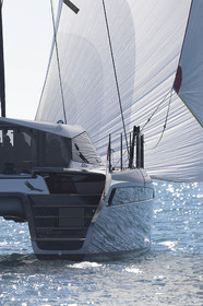 05 02 2019, La Grande Motte (FRA,34), Gunboat 68 sail testing  2