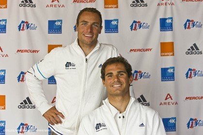 26 05 2008 - Paris (Fra, 75) - Présentation de l'Equipe Olympique de Voile sélectionnée pour les JO de Pékin