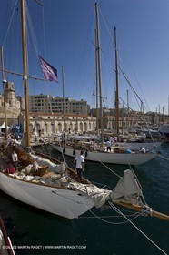 Sailing, Classic yachts, Voiles Vieux Port 2009, Marseille (FRA)