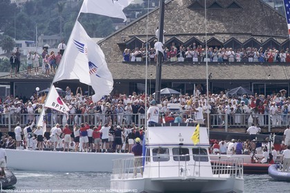 Sailing, Yacht Racing, America's Cup XXVIII, San Diego (USA,CA), 1992, America 3