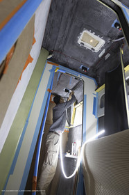 29 10 2018, La Grande Motte (FRA,30), Chantier Gunboat, construction du Gunboat 68