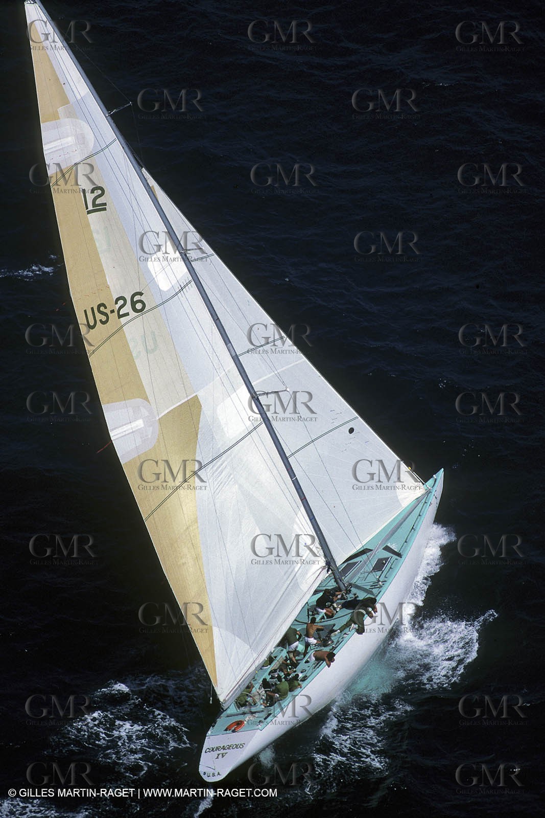 America's Cup, Fremantle 1987, Heart of America, Courageous