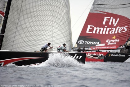 27 06 2007-Valencia (Spain)- 32nd America's Cup - Final Match - Day 4 - Alinghi vs Emirates Team New Zealand -