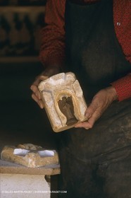 Les Baux de Provence, Atelier de fabrication de santons