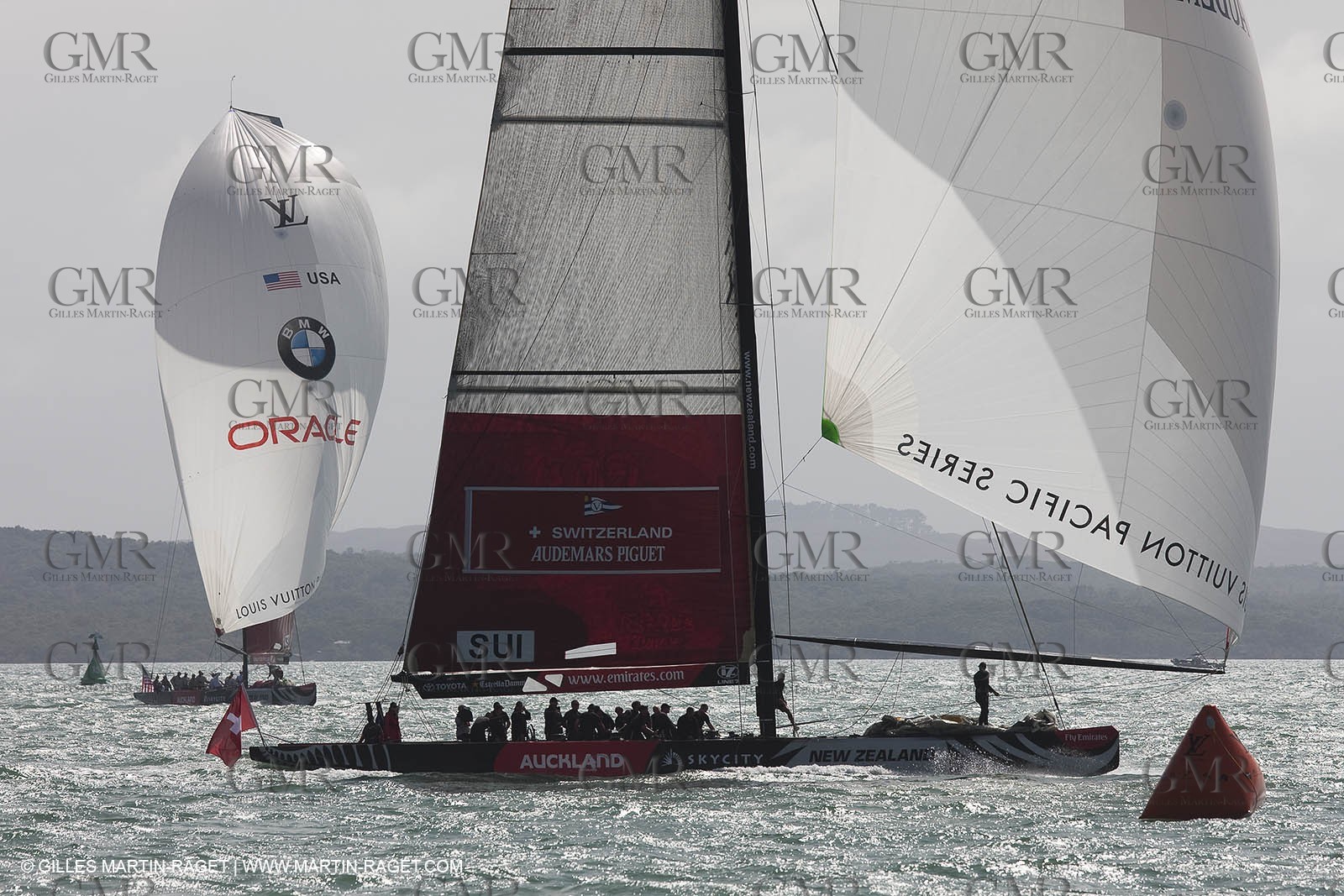 12 02 2009 - Auckland (NZL) -  Louis Vuitton Pacific Series -  Racing Day 12 - Challenger final
