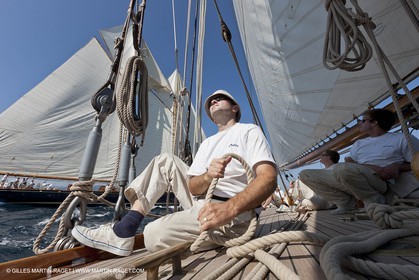 01 10 2011 - Saint Tropez (FRA,13) - Voiles de Saint Tropez 2011 - Classic Yachts - Day 5 - Onboard Mariquita
