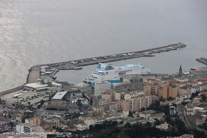01-31-12   Marseilles (FRA,13) Bastia (FRA,Corsica)   Launching cruising trip and Christening ceremony of PIANA, last ferry ship from La Meridionale