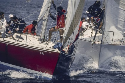 Sailing, Yacht Racing, One Ton Cup 1989, Naples (ITA)