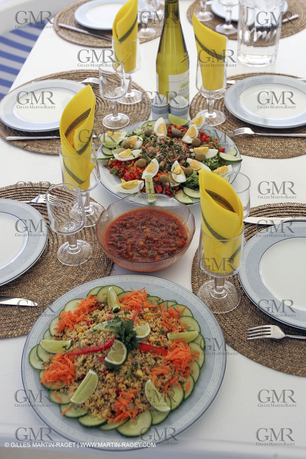 DreamCat Voile - Croisière - Repas