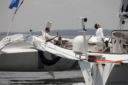 03 07 2012 - New York (USA, NY) -Krys Ocean Race prologuie - arrivée à New York
