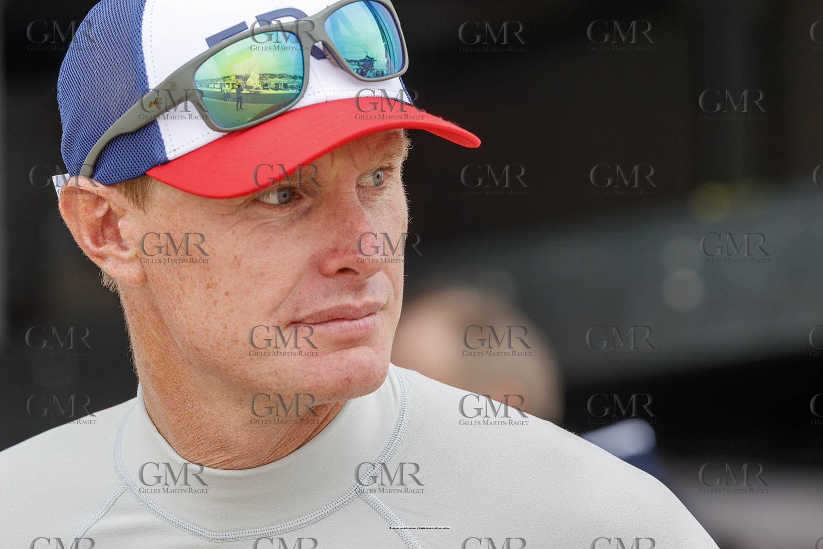 15 04 2024, Marseille (FRA), présentation des sélectionnés olympiques français en voile pour les Jeux Olympiques de Paris 2024. JB Bernaz