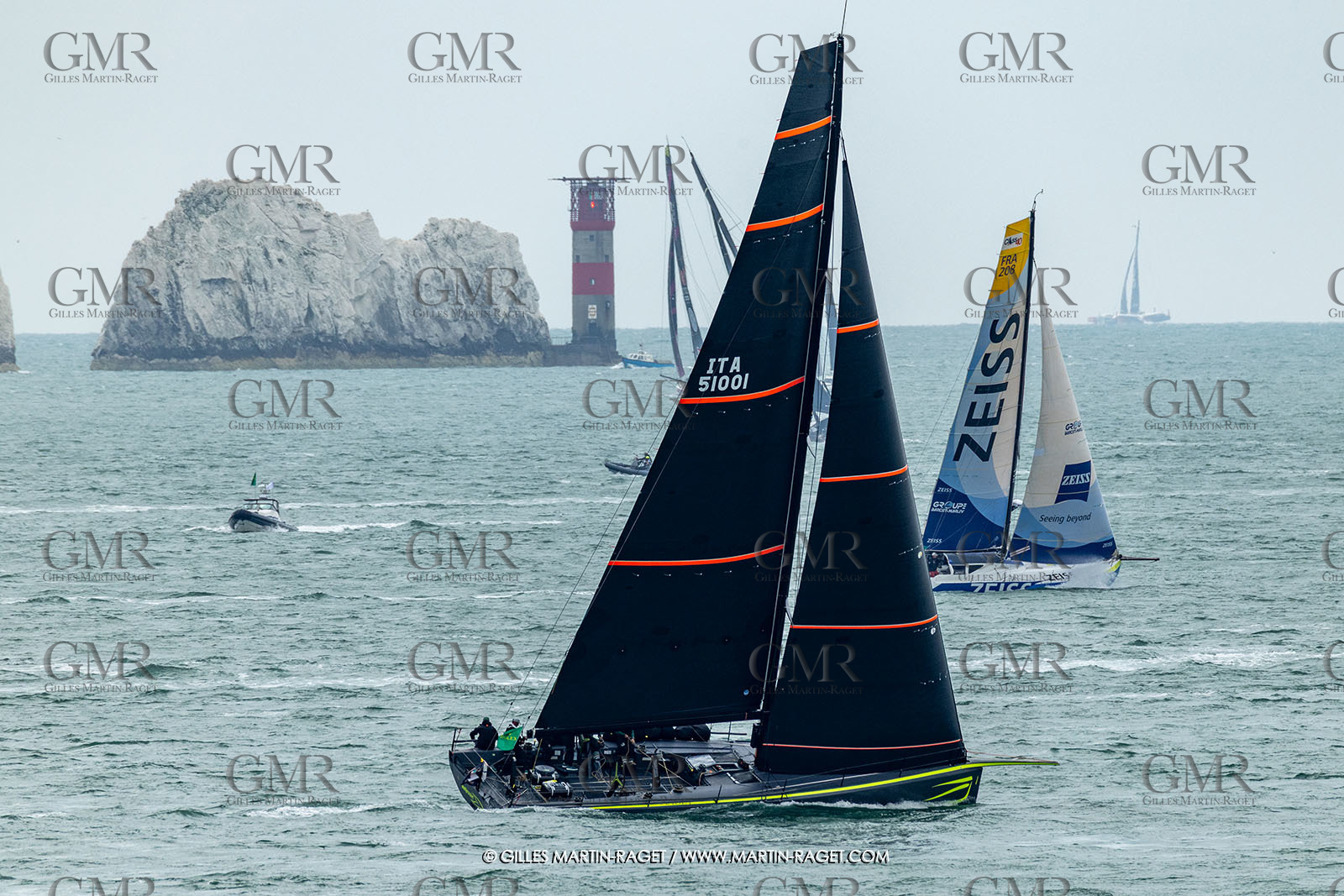 26 07 2025, Cowes (UK, IOW), Admiral's Cup 2025, Rolex Fastnet Race start,