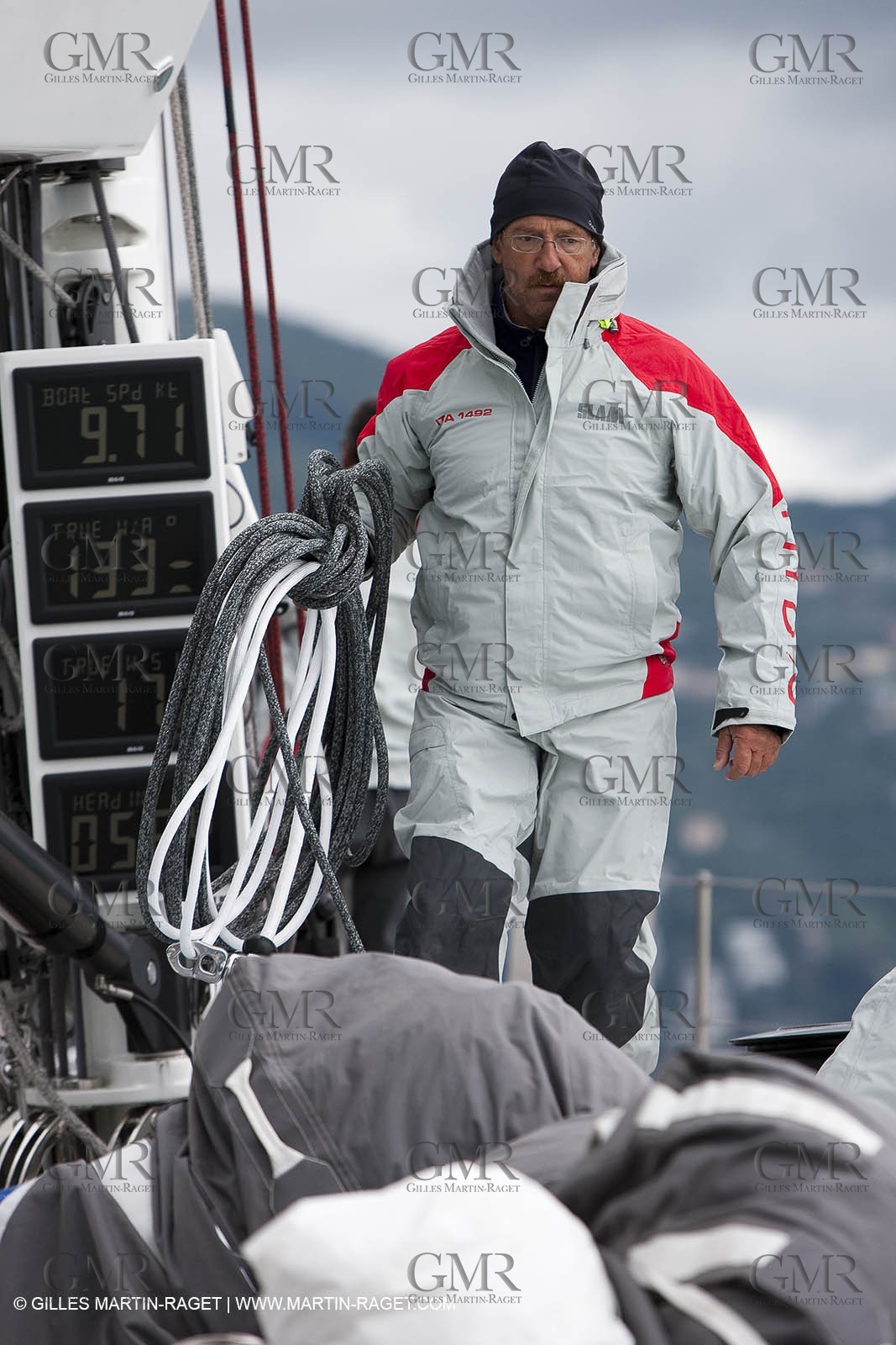 06 05 2010 - Portofino (ITA) - Nespresso Cup - Training onboard INDIO