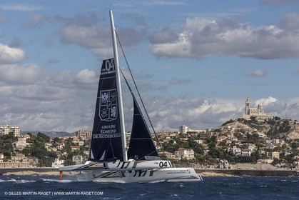 24 09 2012 - Marseille (FRA,13) - Match race France 2012 - Arrivée des MOD 70 du  Tour de l'Europe
