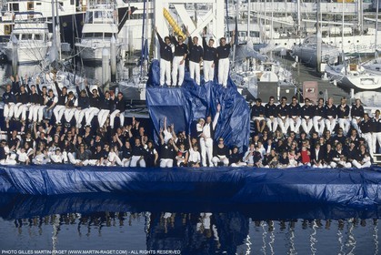 Sailing, Yacht Racing, America's Cup XXVIII, San Diego (USA,CA), 1992, Le Défi Français
