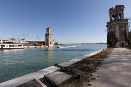 20 02 2012 - Venezia (ITA) - 34th America'sCup - Venezia 2012 America's Cup World Series - The Arsenale where the AC45 moorings, public village, media center and Club 45 will be located