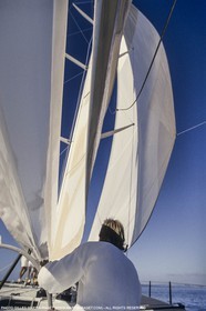 Sailing, Yacht Racing, America's Cup XXVII, San Diego (USA,CA) 1988, Stars & Stripes Vs New Zealand