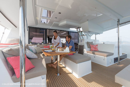 12 09 2016, Cannes (FRA,06), Chantier Fountaine-Pajot, Helia 44