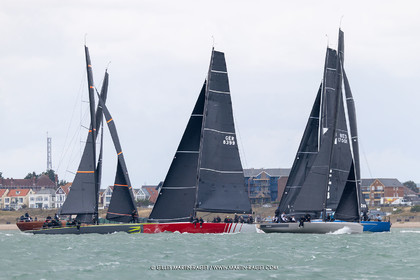 22 07 2025, Cowes (UK, IOW), Admiral's Cup 2025, Inshore Races 1 & 2,
