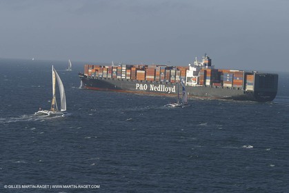 Transat Jacques Vabre 2003 - Le Havre - Départ