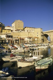 France, Provence, Marseille, villages-quartiers, Vallon des Auffes