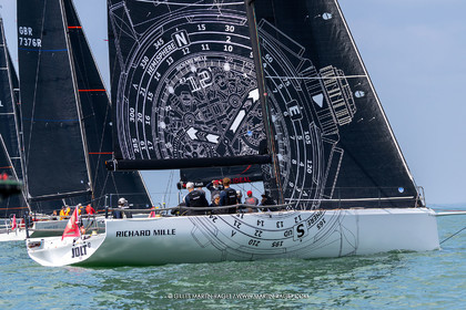 24 07 2025, Cowes (UK, IOW), Admiral's Cup 2025, Inshore races 3 & 4, Jolt 6, Yachrt Club de Monaco (MON), Pierre Casiraghi