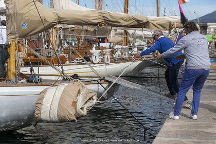 02 10 2022, Saint-Tropez (FRA,83), Voiles de Saint-Tropez 2022,  entraînement des maxis