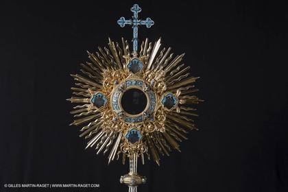 04 02 2013 - Marseille(FRA,13), Notre Dame de la Garde, orfèvrerie liturgique