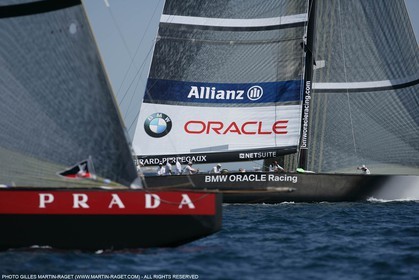 14 05 2007-Valencia (Spain)- 32nd America's Cup - Louis Vuitton Cup - Semi-final - Day 1 - BMW ORACLE racing