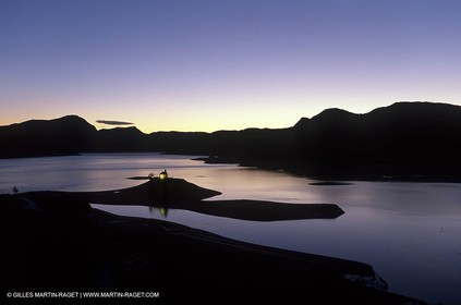 France - Alpes du Sud - Lac de Serre Ponçon - Eglise de Savines