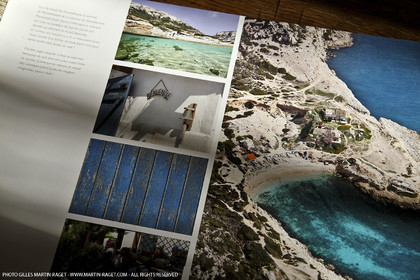 09 11 2010 - Marseille (FRA,13) - Photos du livre Calanques, si proches, si lointaines, Ed. Cres, Texte Juliette Lembot, Photos Gilles Martin-Raget