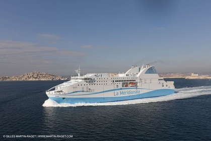 14 01 2012 - Marseille (FRA,13) - La Meridionale shipping company - the Piana off Marseille and the Calanques