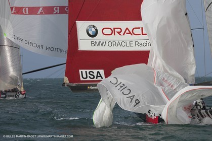 05 02 2009 - Auckland (NZL) - Louis Vuitton Pacific Series - Racing Day 5 - Round Robin 2