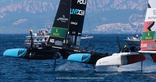 10 09 2025, Saint-Tropez,(FRA), Rockwool SailGP France Saint-Tropez, Race Day 1