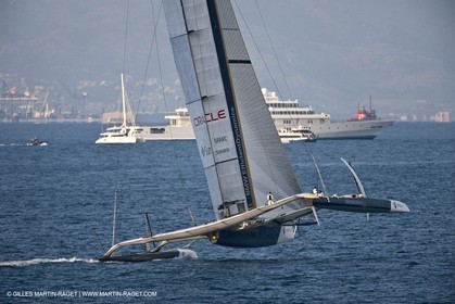 11 02 2010 - Valencia (ESP) - 33rd America's Cup - BMW ORACLE Racing - Day off 2