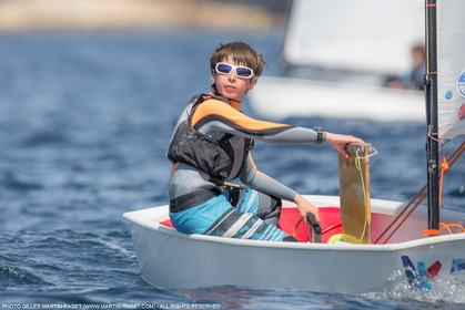 14 04 2016, Marseille (FRA,13), SNIM Dériveurs, Coupe Internationale de Printemps Optimist, Day 4