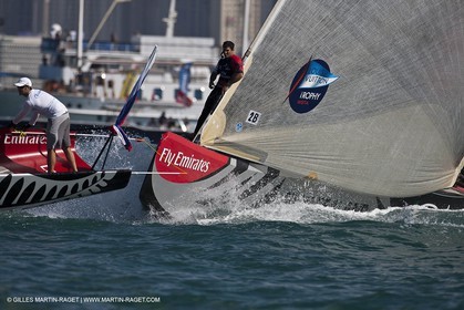 18 11 2010 - Dubai (UAE) - Dubai Louis Vuitton Trophy -  BMW ORACLE Racing Vs Mascalzone Latino