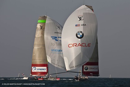16 11 2010 - Dubai (UAE) - Dubai Louis Vuitton Trophy -  BMW ORACLE Racing Vs Synergy