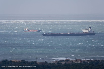 03 01 2008 - Fos sur Mer (FRA, 13) - Coup de vent d'Est