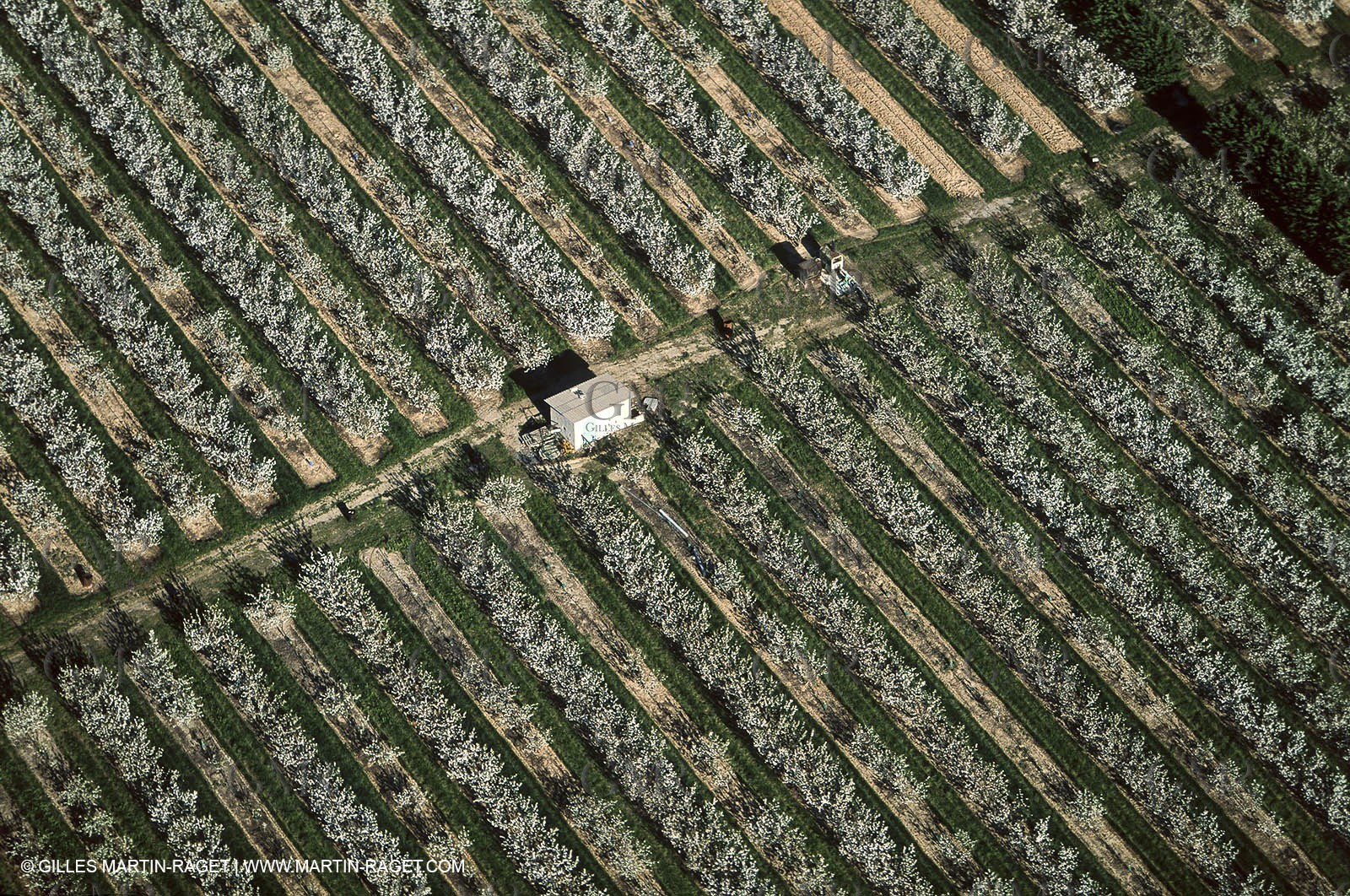 Durance river valley