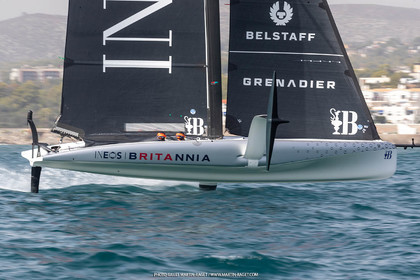 15 09 2023, Vilanova i La Geltru (ESP), 37th America's Cup, Preliminary Regatta N° 1, Race Day 3