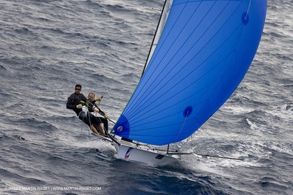 26 04 2007 - Semaine Olympique Française 2007 - Hyères - Jour 5 - Team France - 49er - Dyen-Rocherieux