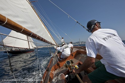23 09 2009 - Cannes (FRA,83) - Régates Royales - Onboard Pen duick