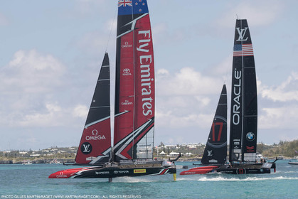 17 06 2017 - Bermuda (BDA) - 35th America's Cup 2017 - 35th America's Cup Match Presented by Louis Vuitton, Race day 1