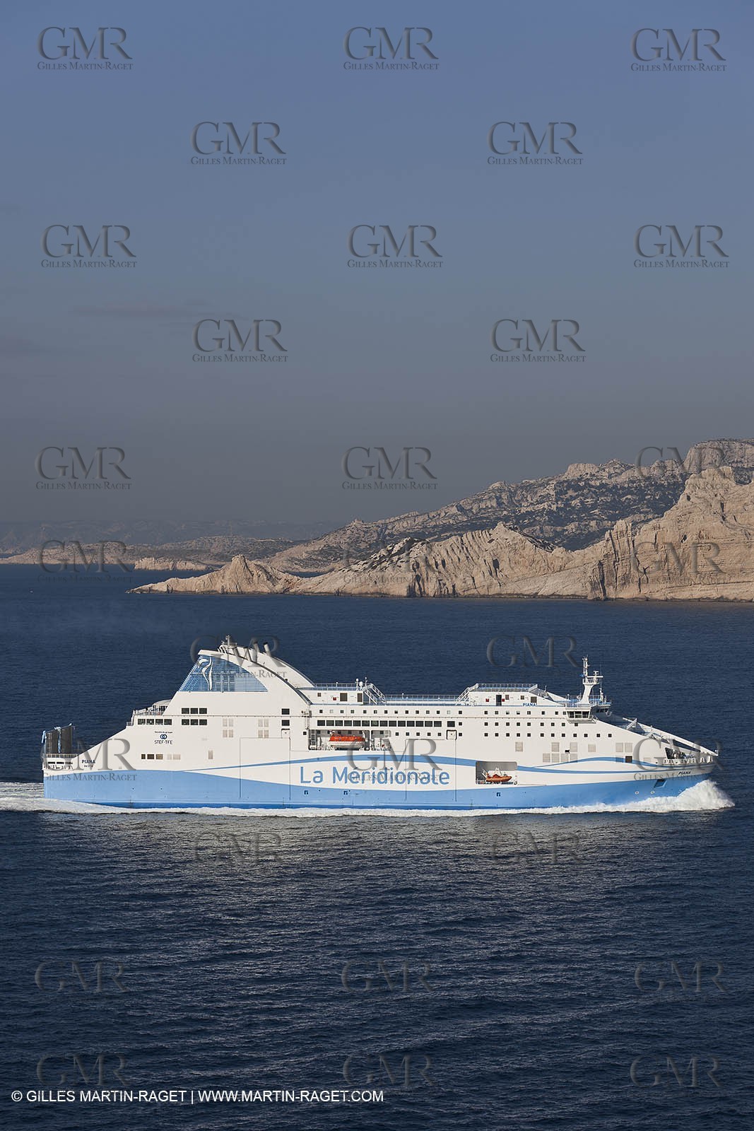 14 01 2012 - Marseille (FRA,13) - La Meridionale shipping company - the Piana off Marseille and the Calanques