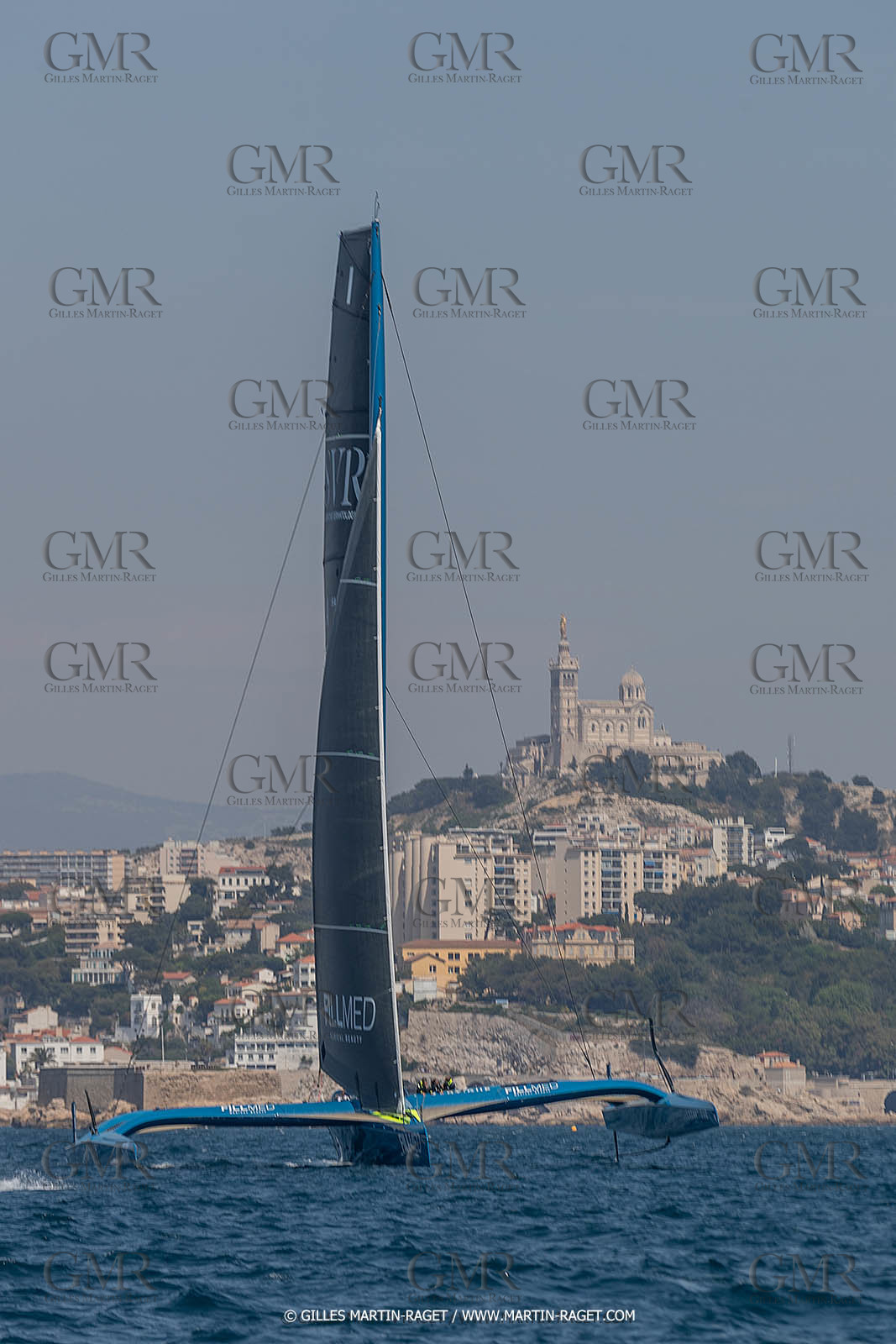 18 05 2022, Marseille (FRA), APremière navigation du trimaran Ultim SVR LAZARTIGUE à Marseille