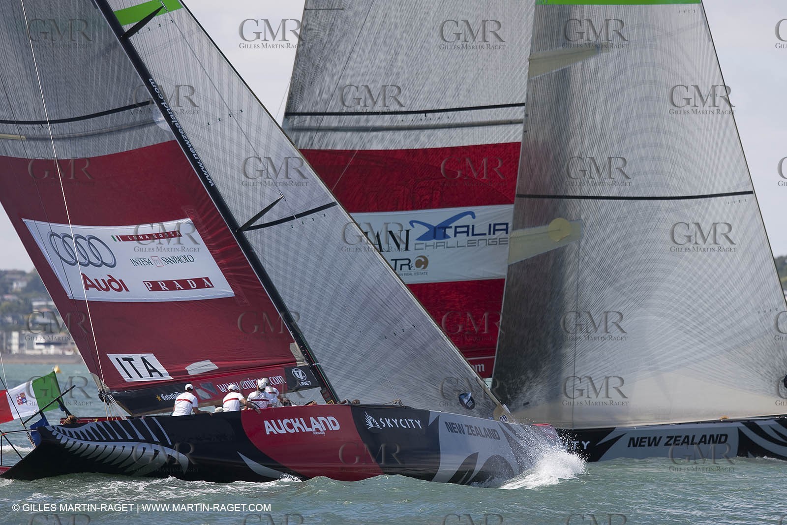 08 02 2009 - Auckland (NZL) -  Louis Vuitton Pacific Series -  Racing Day 8 - Round Robin 2