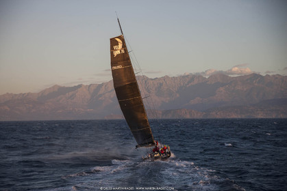 09 10 2017, Calvi (FRA,20), VOR 70 Babsy, Tentative de record autour de la Corse à la voile, skipper Franck Cammas