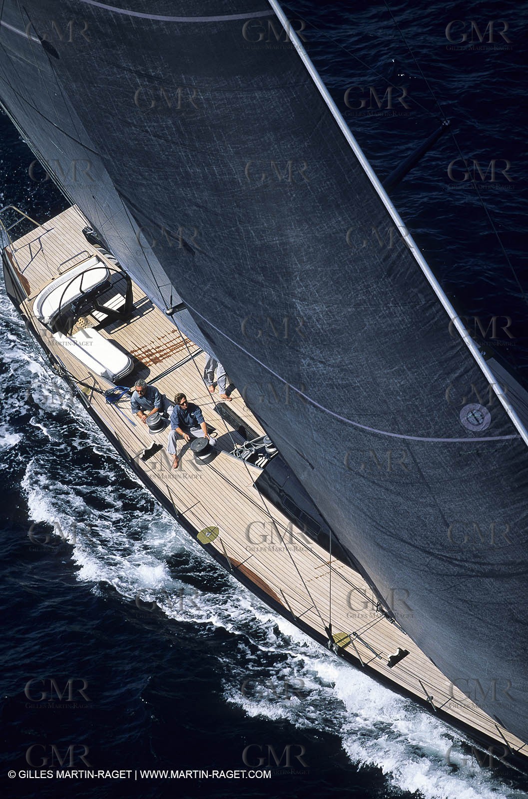 Sailing, Classic yachts, Niouargue 1994, Saint-Tropez (FRA)