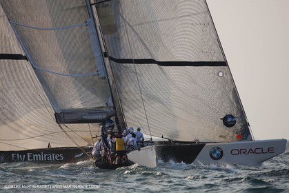 14 11 2010 - Dubai (UAE) - Dubai Louis Vuitton Trophy -  BMW ORACLE Racing - Race Day 1 - Vs All 4 one